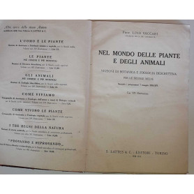 Nel mondo delle piante e degli animali