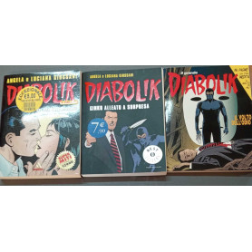 Diabolik n. 3 albi NUmerazione in descrizione.