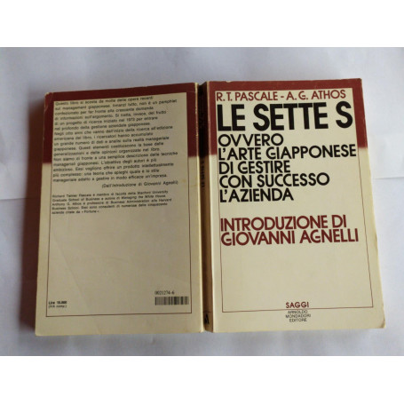 Le sette s. Overo l'arte Giapponese di gestire con successo l'azienda