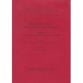 Manoscritti ebraici nell'Archivio di Stato di Pesaro