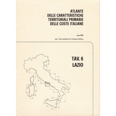 Atlante delle caratteristiche delle coste italiane. 6. Lazio.
