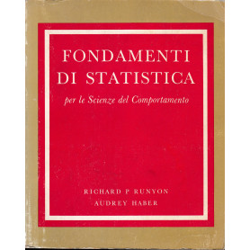 Fondamenti di statistica per le Scienze del Comportamento