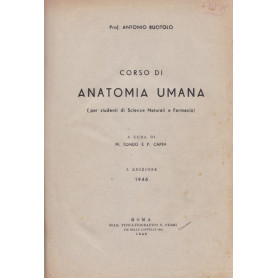 Corso di anatomia umana
