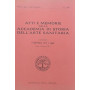 1° Convegno: L'Alchimia ieri e oggi. Atti e memorie della Accademia di Storia dell'Arte Sanitaria. Serie III - Anno I - n. 3.