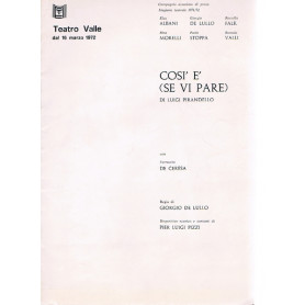 COSI' E' (SE VI PARE)
