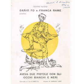 AVEVA DUE PISTOLE CON GLI OCCHI BIANCHI E NERI
