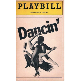 PLAYBILL AMBASSADOR THEATRE - Dancin'