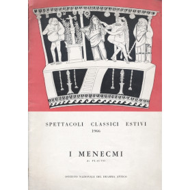 SPETTACOLO CLASSICI ESTIVI 1966. I MENECMI