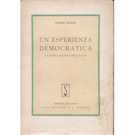 Un'esperienza democratica