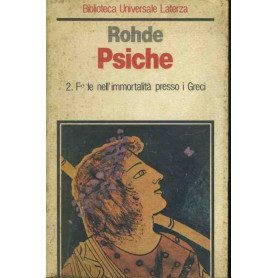Psiche. 2. Fede nell'immortalità  presso i greci