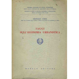 Saggi sull'economia urbanistica