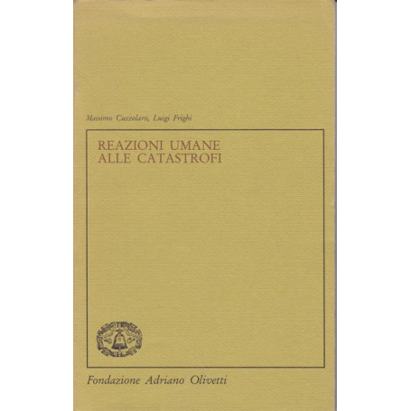 Reazioni umane alle catastrofi