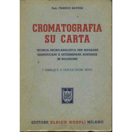 Cromatografia su carta