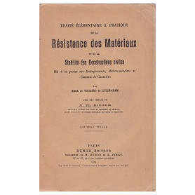 Traité élémentaire & pratique de la Résistance des Matériaux