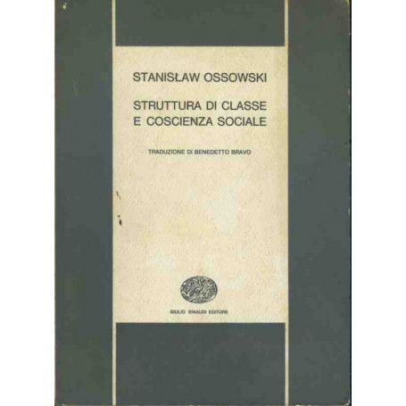 Struttura di classe e coscienza sociale