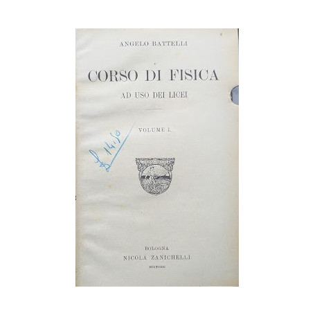 Corso di fisica ad uso dei licei