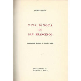 Vita ignota di San Francesco