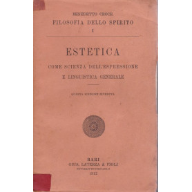 Estetica come scienza dell'espressione e linguistica generale