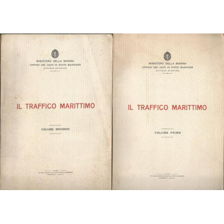 IL TRAFFICO MARITTIMO. VOLUMI 1-2