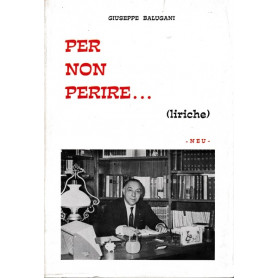 Per non perire .. (liriche)