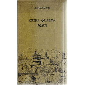 Opera quarta: Poesie