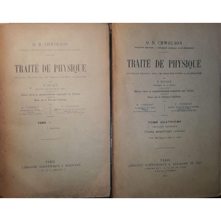 Traité de Physique: Tome IV