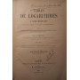 Tables de logarithmes a cinq décimales: pour les nombres et les lignes trigonométriques