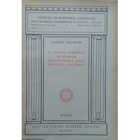 Il Saggio ufficiale di sconto nell'economia delle Banche Centrali