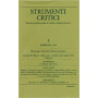 Strumenti Critici: rivista quadrimestrale di cultura e critica letteraria Vol. 5