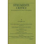 Strumenti critici: rivista quadrimestrale di cultura e critica letteraria Vol. 4