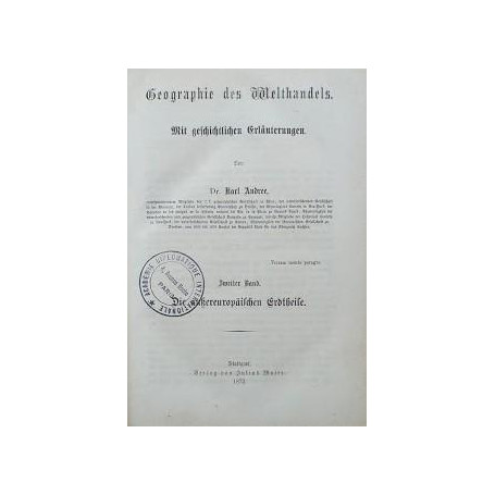 Geographie des welthandels