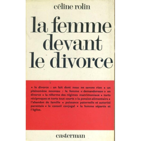 La femme devant le divorce