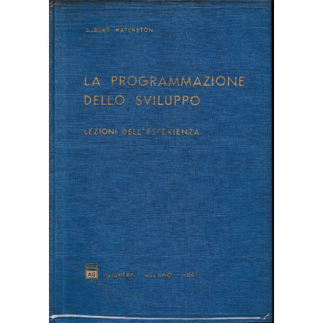 La programmazione dello sviluppo