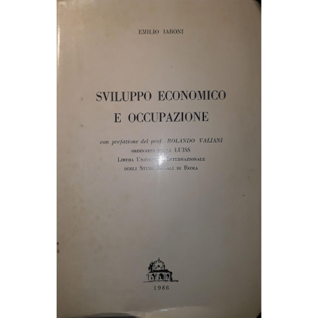 Sviluppo economico e occupazione