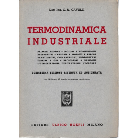 Termodinamica industriale