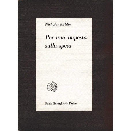 Per una imposta sulla spesa