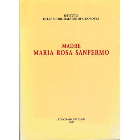 Madre Maria Rosa Sanfermo