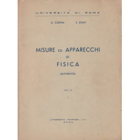 Misure ed apparecchi di fisica (elettricità )