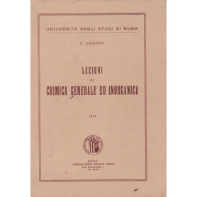 Lezioni di chimica generale ed inorganica
