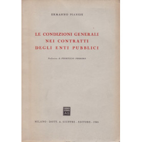 Le condizioni generali nei contratti degli enti pubblici
