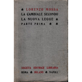 La cambiale secondo la nuova legge