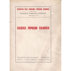 Credenze popolari calabresi