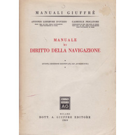 Manuale di Diritto della Navigazione