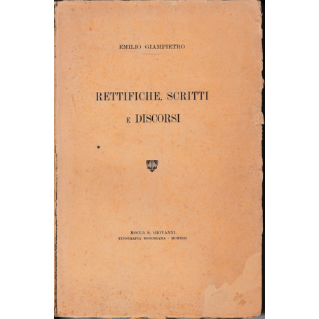 Rettifiche