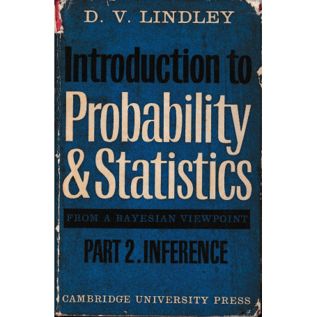 Introducion to probability & Statistics from a Bayesan viewport