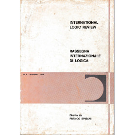 International Logic Review. Rassegna internazionale di logica. N. 8 - Dicebre 1973
