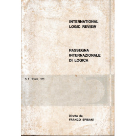 International Logic Review. Rassegna internazionale di logica. N. 9 - Giugno 1974