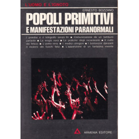 Popoli primitivi e manifestazioni paranormali