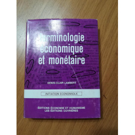 Terminologie économique et monétaire