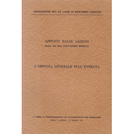 L'imposta generale sull'entrata